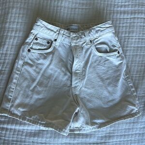 Zara high waisted jean shorts